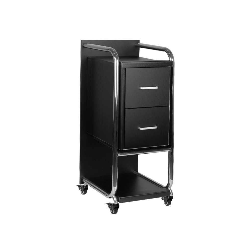 Pomocnik fryzjerski Gabbiano Solo czarno-srebrny