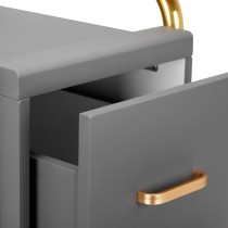 Pomocnik fryzjerski Gabbiano Solo szaro-złota