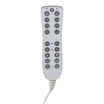 Fotel kosmetyczny elektryczny Azzurro 708B Exclusive 4 silniki z podgrzewaniem biały