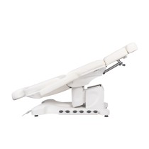 Fotel kosmetyczny do pedicure elektryczny Azzurro 708BS Exclusive Pro 3 silniki z podgrzewaniem biały