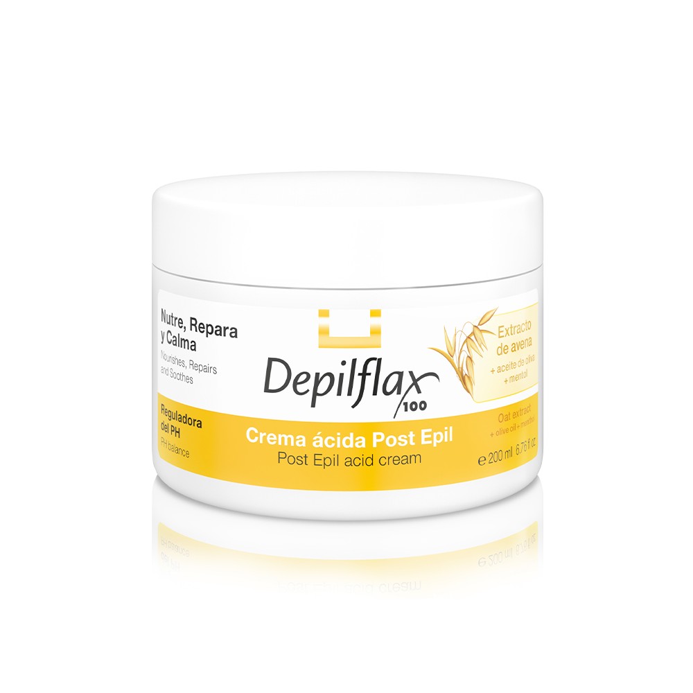 Depilflax 100 krem z kwasem glikolowym po depilacji 200 ml 