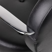 Fotel fryzjerski Gabbiano Asti czarny