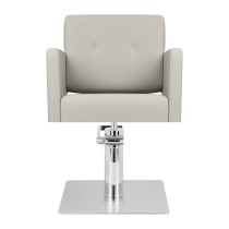 Fotel fryzjerski Gabbiano Bergamo szary