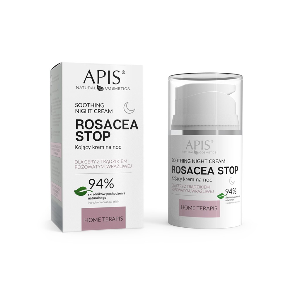 Apis rosacea- stop home terapis kojący krem na noc 50 ml
