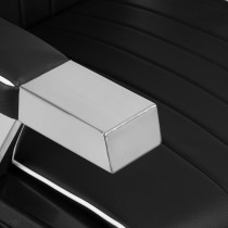 Fotel barberski Gabbiano Livio czarny