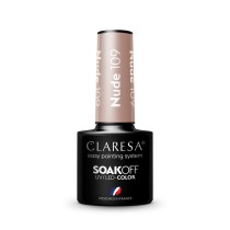 CLARESA Lakier hybrydowy NUDE 109 -5g