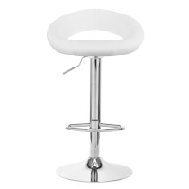 4Rico Hoker barowy QS-B10 eco skóra biały