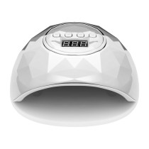 Lampa UV LED Shiny 86W biała/srebrna perła 