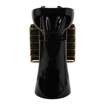 Myjnia fryzjerska Gabbiano Prato czarno-złota