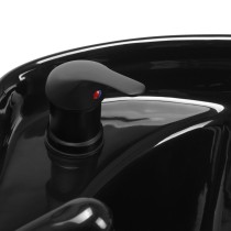 Myjnia fryzjerska Gabbiano Prato czarno-złota