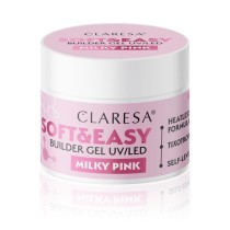 Claresa żel budujący Soft&Easy gel milky pink 90g 