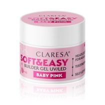 Claresa żel budujący Soft&Easy gel baby pink 12g 
