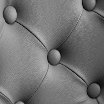 Fotel fryzjerski Gabbiano Granada szary ze złotą podstawą