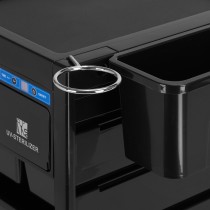 Pomocnik fryzjerski Gabbiano 68UV ze sterylizatorem UV czarny