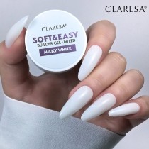 Claresa żel budujący Soft&Easy gel milky white 90g 