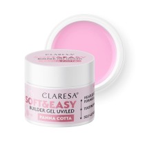 Claresa żel budujący Soft&Easy gel panna cotta 90g 