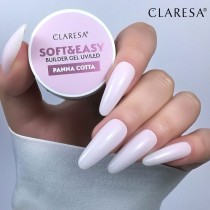 Claresa żel budujący Soft&Easy gel panna cotta 45g 