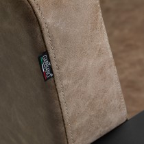 Fotel fryzjerski Gabbiano Modena "Old Leather" brązowy