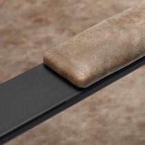 Fotel fryzjerski Gabbiano Modena "Old Leather" brązowy