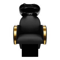 Myjnia fryzjerska Gabbiano Malaga czarno-złota