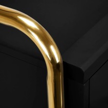 Pomocnik fryzjerski Gabbiano Solo czarno-złota