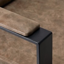 Myjnia fryzjerska Gabbiano Modena "Old Leather" brązowa