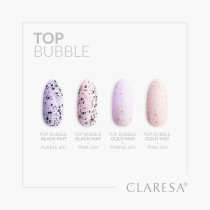Claresa Top Bubble black Matt No wipe -5g 