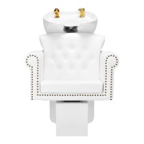 Myjnia fryzjerska Gabbiano Berlin biało-złota