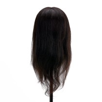 Główka fryzjerska treningowa Gabbiano WZ1 włosy naturalne 30 cm kolor 1H