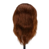 Główka fryzjerska treningowa męska Gabbiano WZ3 włosy naturalne 20 cm kolor 4H