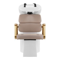 Myjnia fryzjerska Gabbiano Porto beżowo-złota