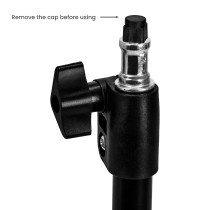 GLOW lampa pierścieniowa ring 13"" bsc ze statywem 10W 