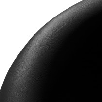 Fotel fryzjerski Hair System Lille czarny na złotej podstawie