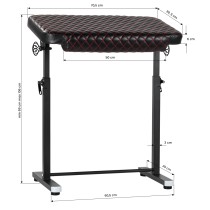 Podłokietnik do tatuażu Pro Ink 718 czarny pik R