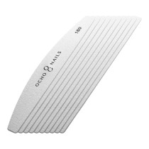 Ocho Nails papierki wymienne do pilnika półksiężyc metal. 180 10 szt. 