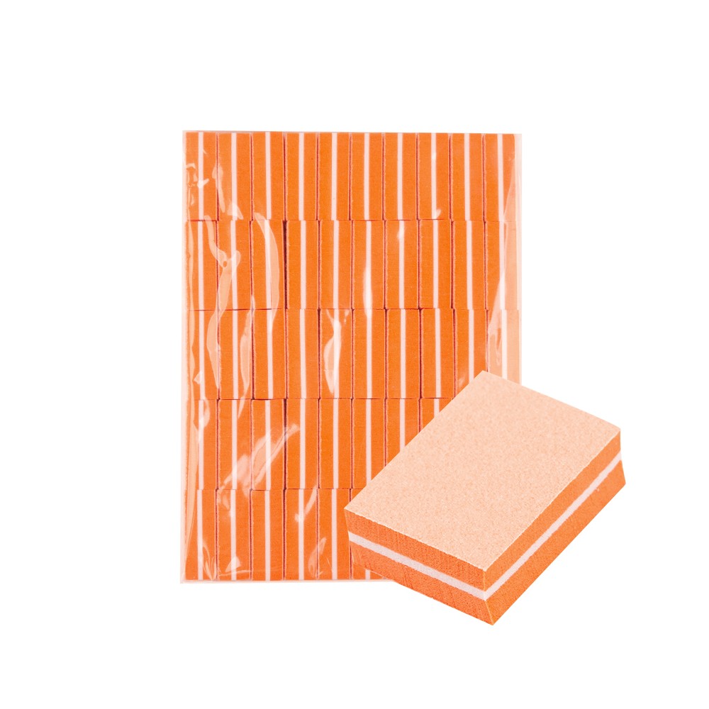 Ocho Nails Mini blok pomarańczowy 50 szt. 