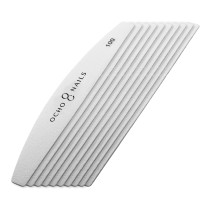 Ocho Nails papierki wymienne do pilnika półksiężyc metal. 100 10 szt.