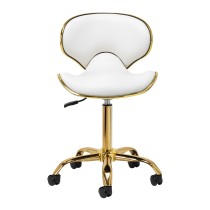 Taboret kosmetyczny Gabbiano Q-4599G biały