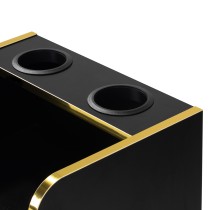 Pomocnik fryzjerski Gabbiano Trix czarno-zpta