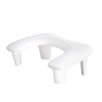 Podpórka MOMO do manicure Croissant biała