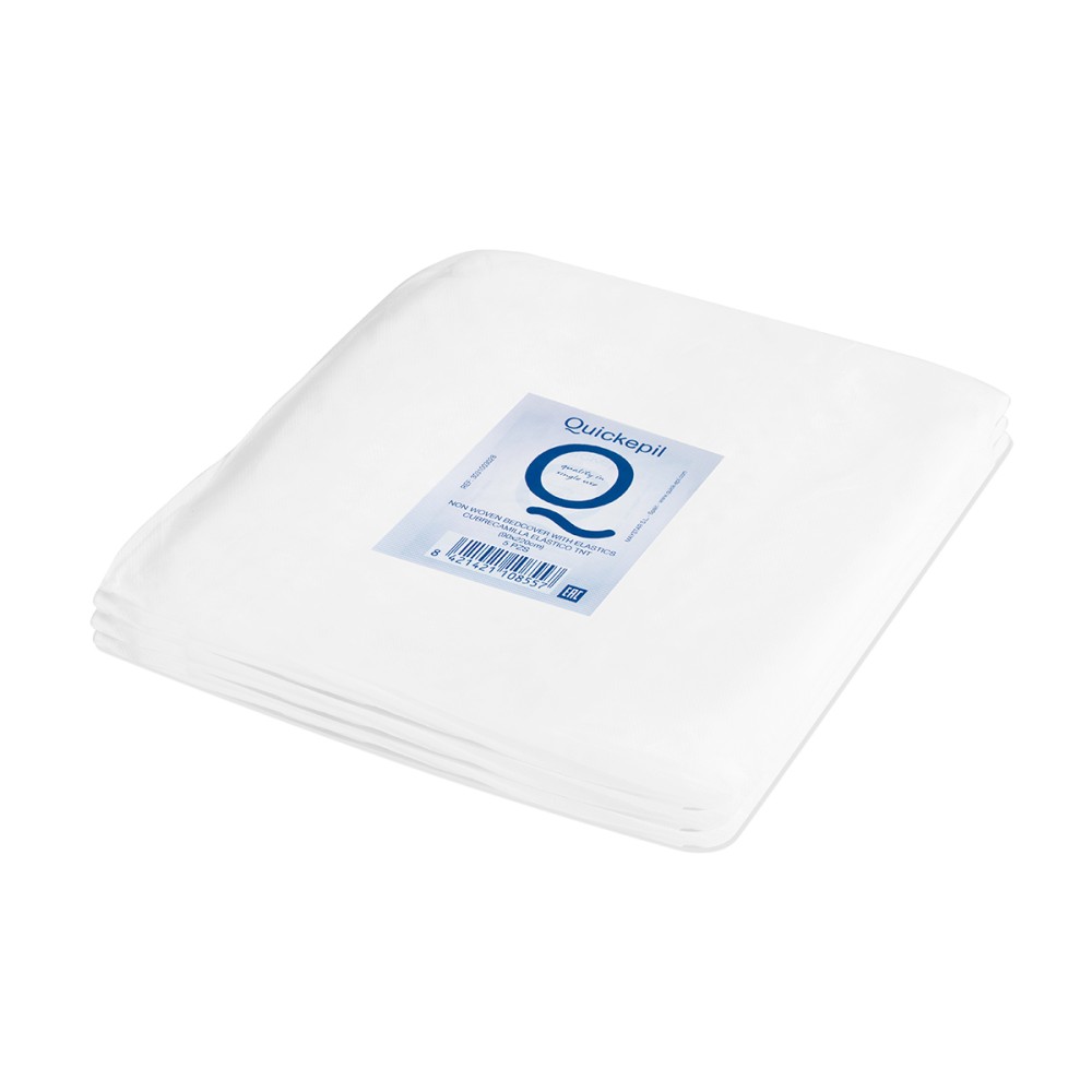 Jednorazowe prześcieradło składane z gumką 5 sztuk 