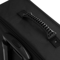 Walizka fryzjerska na kółkach czarna