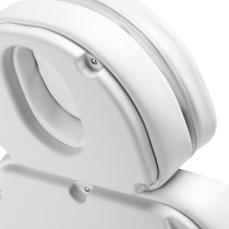 Fotel kosmetyczny elektryczny Sillon Classic v2 3 silniki z podgrzewaniem biały