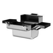 Kuferek kosmetyczny SC40 srebrny