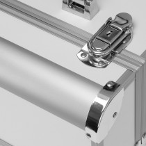 Kuferek kosmetyczny SC40 srebrny