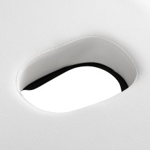 Stół składany do masażu drewniany Balance 2 segmentowy white