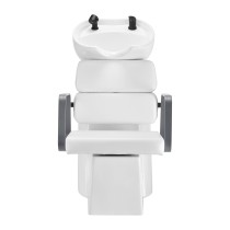 Myjnia fryzjerska Gabbiano Porto szaro-biała