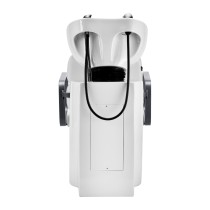 Myjnia fryzjerska Gabbiano Porto szaro-biała