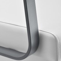 Myjnia fryzjerska Gabbiano Porto szaro-biała