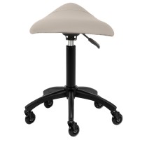 Taboret fryzjerski Gabbiano D032 beżowy